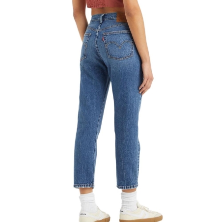 Jean 501 Bleu Clair foncé Femme Levi's Original Cropped
