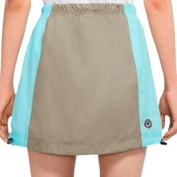 Jupe Taupe/Bleu Femme Nike Skirt