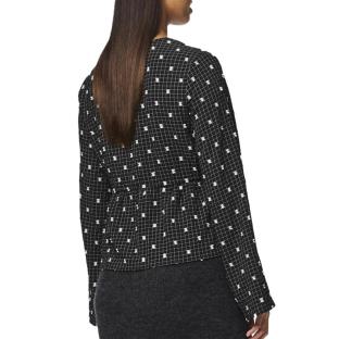 Blouse Noir Femme Pieces Novalee