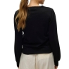 Pull Noir Femme Vero Moda Happyshine 10