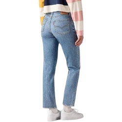Jean 724 Bleu Clair Femme Levi's High Rise Straight