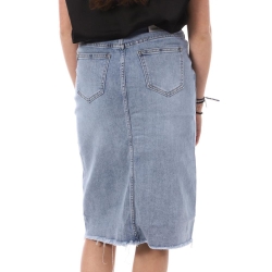 Jupe Asymétrique Bleu Femme Monday Premium Decale