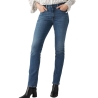 Jean 724 Bleu Femme Levi's High Rise Straight Dark