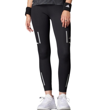 Legging 7/8 réfléchissant Noir Femme Adidas Ultimate