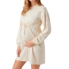 Robe de Grossesse Beige Femme Mamalicious Yates Mary
