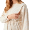 Robe de Grossesse Beige Femme Mamalicious Yates Mary