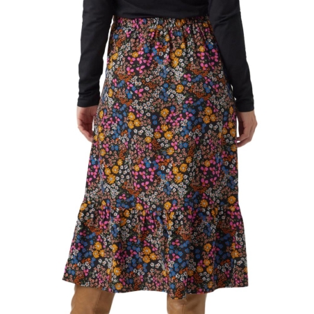 Jupe Noire/Rose Femme Mamalicious Fina