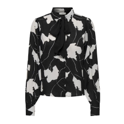 Blouse Noir/Blanc Imprimé Femme JDY Life Boey