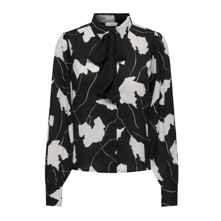 Blouse Noir/Blanc Imprimé Femme JDY Life Boey