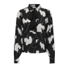 Blouse Noir/Blanc Imprimé Femme JDY Life Boey
