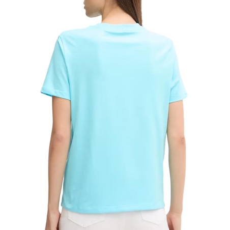 T-shirt Bleu Femme Calvin Klein Jeans Ss 20s Classic