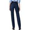 Jean 724 Bleu Foncé Femme Levi's Shaping Slim Med Indigo