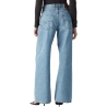 Jean Bleu Femme Levi's XL Straight Med Indigo A8701