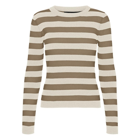 Pull Beige/Taupe Femme Vero Moda Chili
