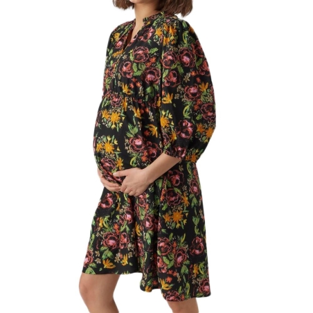 Robe de Grossesse Noir Femme Vero Moda Marternity Olivia