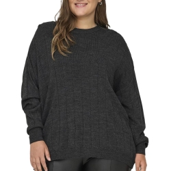 Pull Gris Femme Only Carmakoma Tess