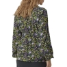 Blouse Noir/Jaune Femme Mamalicious Lia