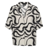 Chemise Noir/Blanc Femme Vero Moda Lea 2/4