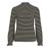 Pull Marron/Noir Femme Vila Visabia