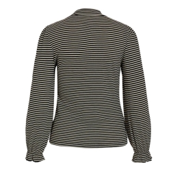 Pull Marron/Noir Femme Vila Visabia