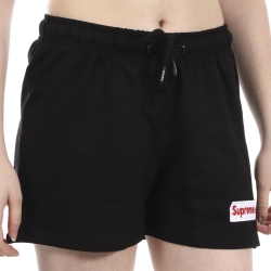 Short Noir Femme Supreme Grip Kawaii