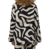 Chemise Noire/Beige Femme Vero Moda Magnete