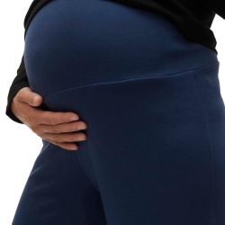Pantalon de Grossesse Marine Femme Mamalicious Wide