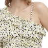 Robe Jaune/Noire Femme Vero Moda Maternity Lea