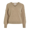 Pull Marron Femme Vila Tuli