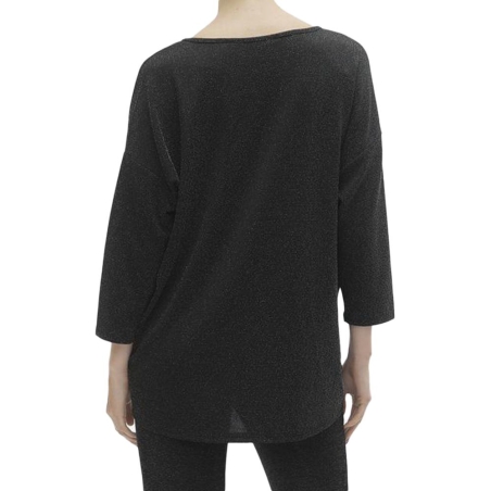 Blouse Noir Femme Vero Moda Kanva 3/4