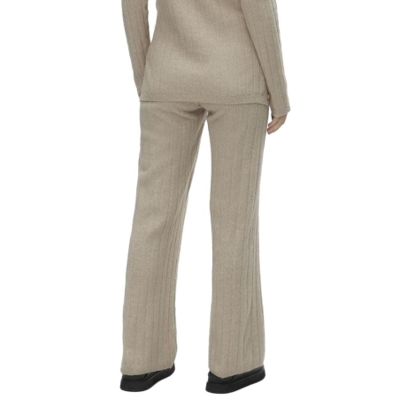 Pantalon de Grossesse Beige Femme Mamalicious Lana