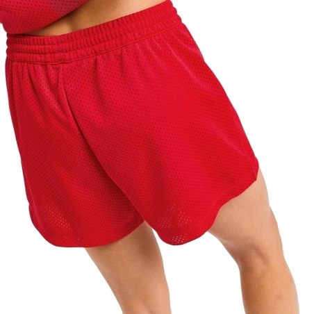 Short Rouge Femme Adidas Bb