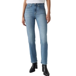 Jean 724 Bleu Clair Femme Levi's High Rise Straight 18883