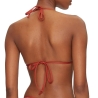 Haut de Bikini Terracotta Femme Lacoste Printed Jeresey