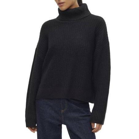 Pull Noir Femme Vero Moda Momega