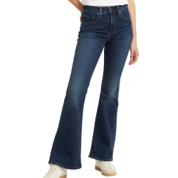 Jeans 726 Bleu Foncé Femme Levi's Flare