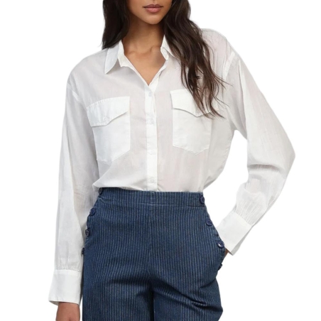 Chemise Blanche Femme An'ge Olivia