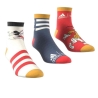 x3 Paires de Chaussettes Multicolore Femme Adidas Mickey Mouse