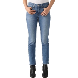 Jean 724 Bleu Femme Levi's Shaping Slim Med Indigo