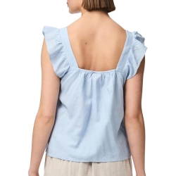 Débardeur Bleu Femme Pieces Pia