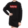 Robe Sweat Noire Femme Supreme Jessy