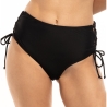 Bas de Bikini Taille Haute Noir Femme Sun Project