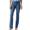 Jean 725 Bleu Foncé Femme Levi's High Rise Bootcut Med Indi