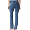Jean 725 Bleu Foncé Femme Levi's High Rise Bootcut Med Indi