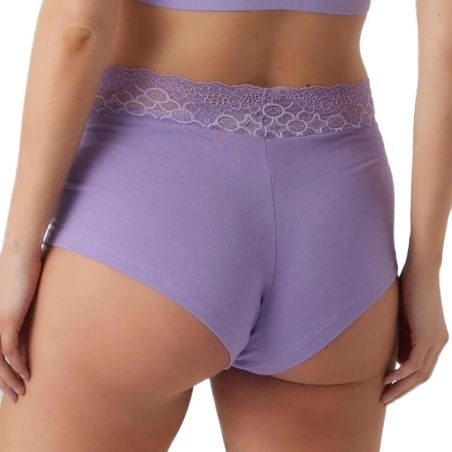 X2 Culottes de Grossesse Écru/Violet Femme Mamalicious Modal