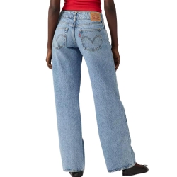 Jean Lose Femme Bleu Levi's Superlow Indigo