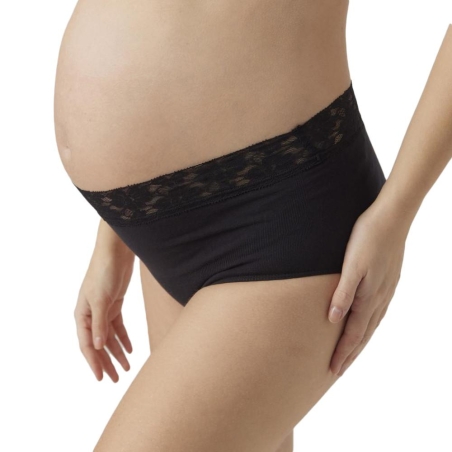 2x Culottes de Grossesse Noir/Verte Femme Mamalicious Heal