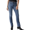 Jeans 724 Bleu Foncé High Rise Straight Med