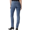 Jeans 724 Bleu Foncé High Rise Straight Med