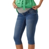 Pantacourt de Grossesse Bleu Femme Mamalicious Rome